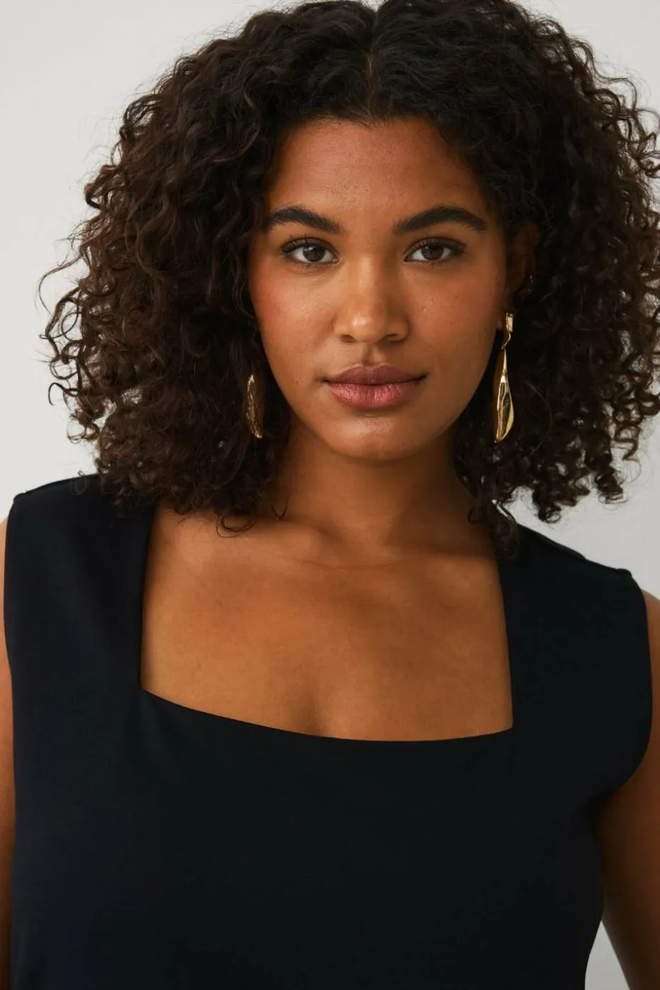 Ellos Plus collection Topp med firkantet hals