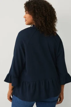 Ellos Plus collection Topp i strukturert jersey