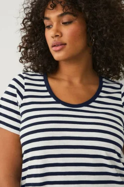 Ellos Plus collection Topp med rund hals
