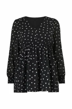 Ellos Plus collection Tunika i chiffon