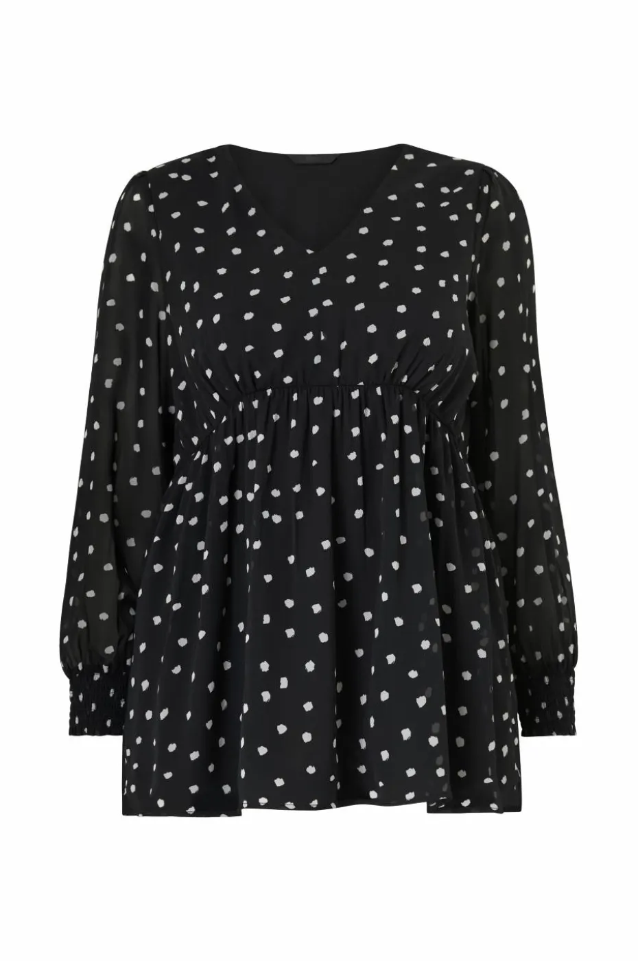 Ellos Plus collection Tunika i chiffon