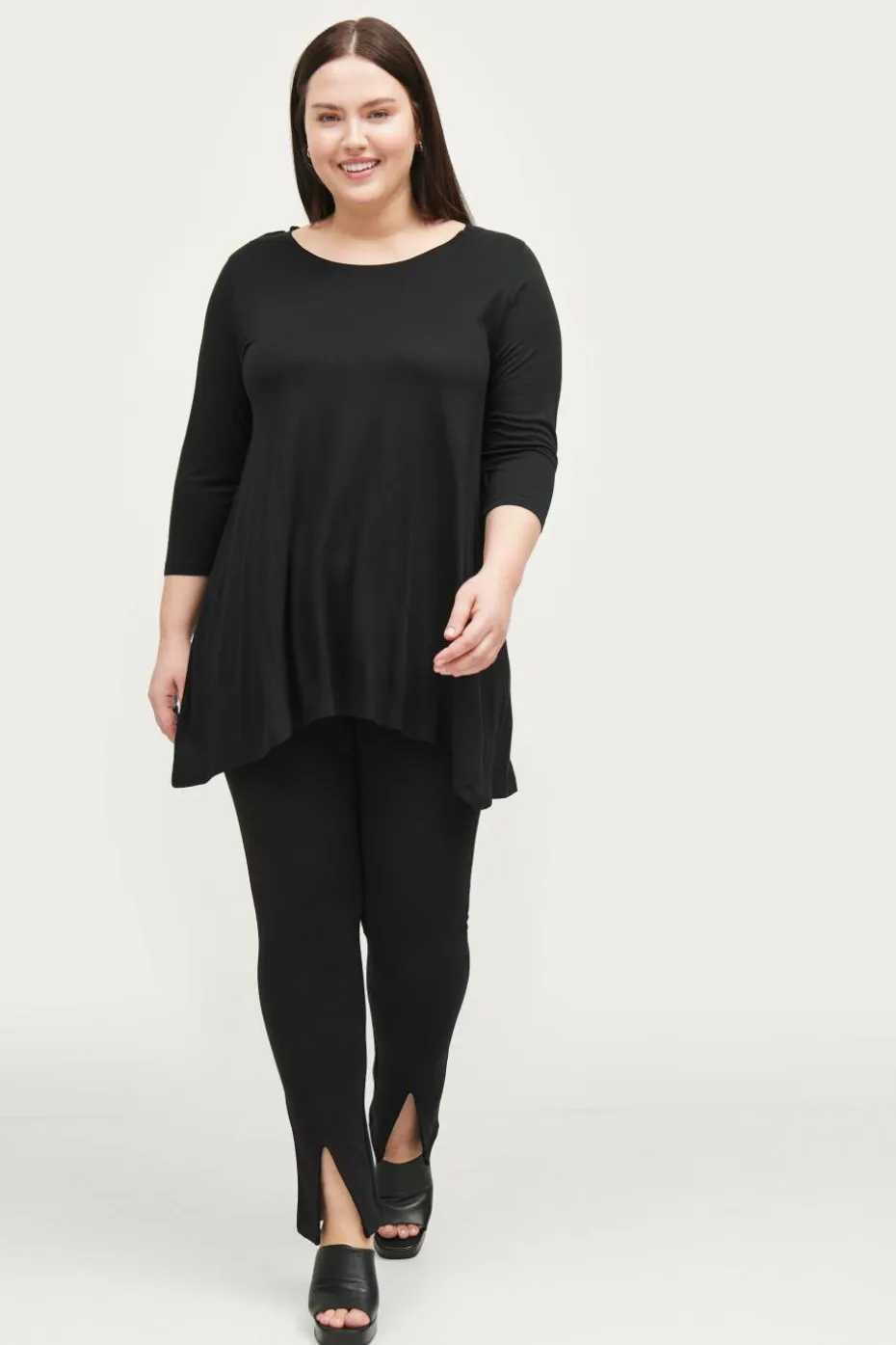Ellos Plus collection Tunika i viskose jersey