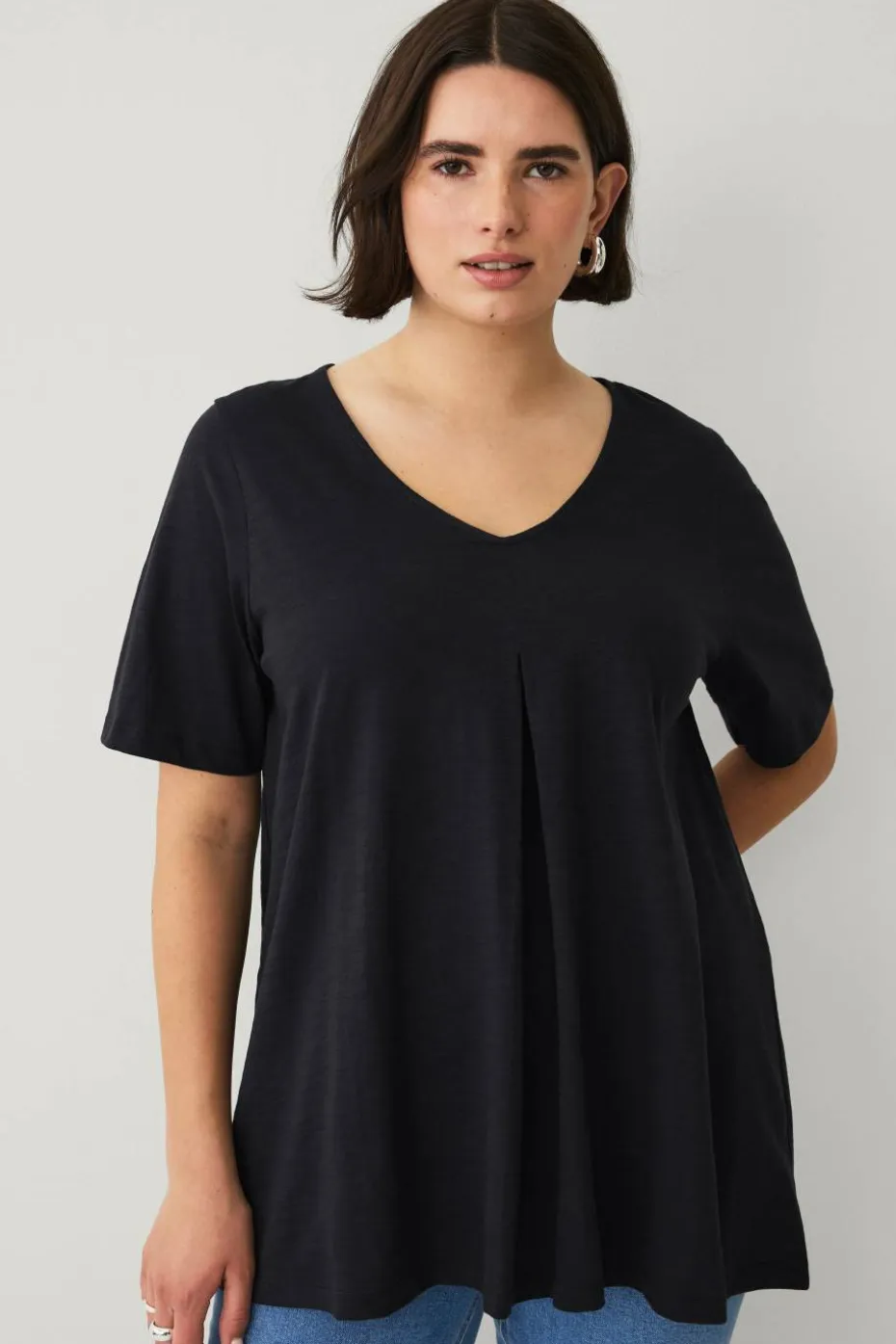 Ellos Plus collection Tunika med v-hals