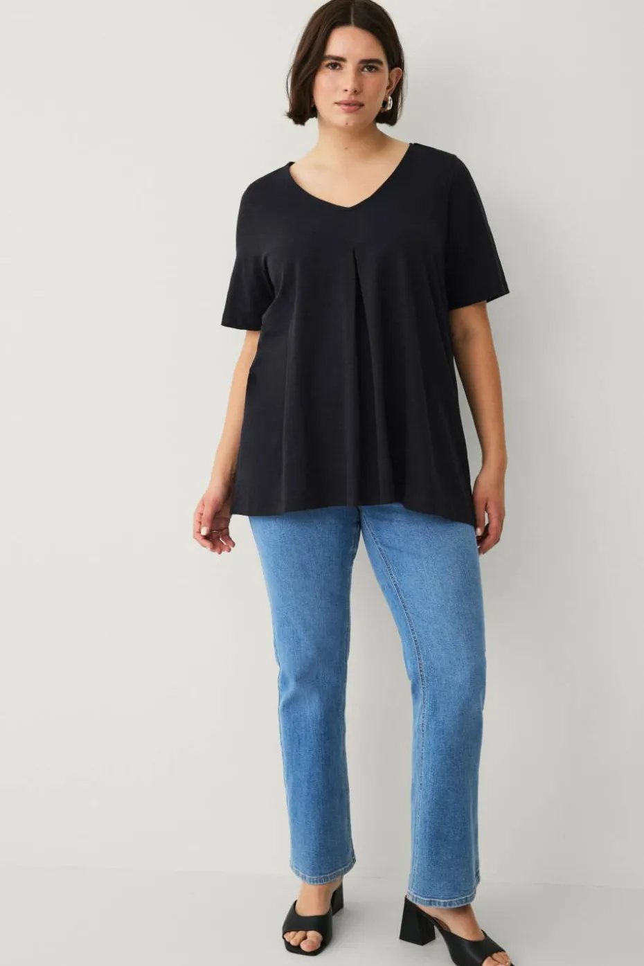 Ellos Plus collection Tunika med v-hals