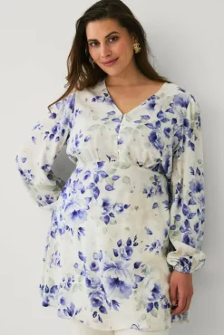 Ellos Plus collection Tunika med v-hals