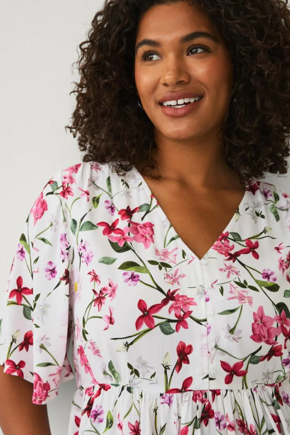 Ellos Plus collection Tunika med V-hals