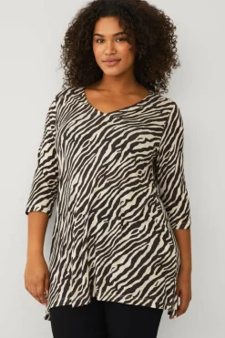Ellos Plus collection Tunika med 3/4 lange ermer
