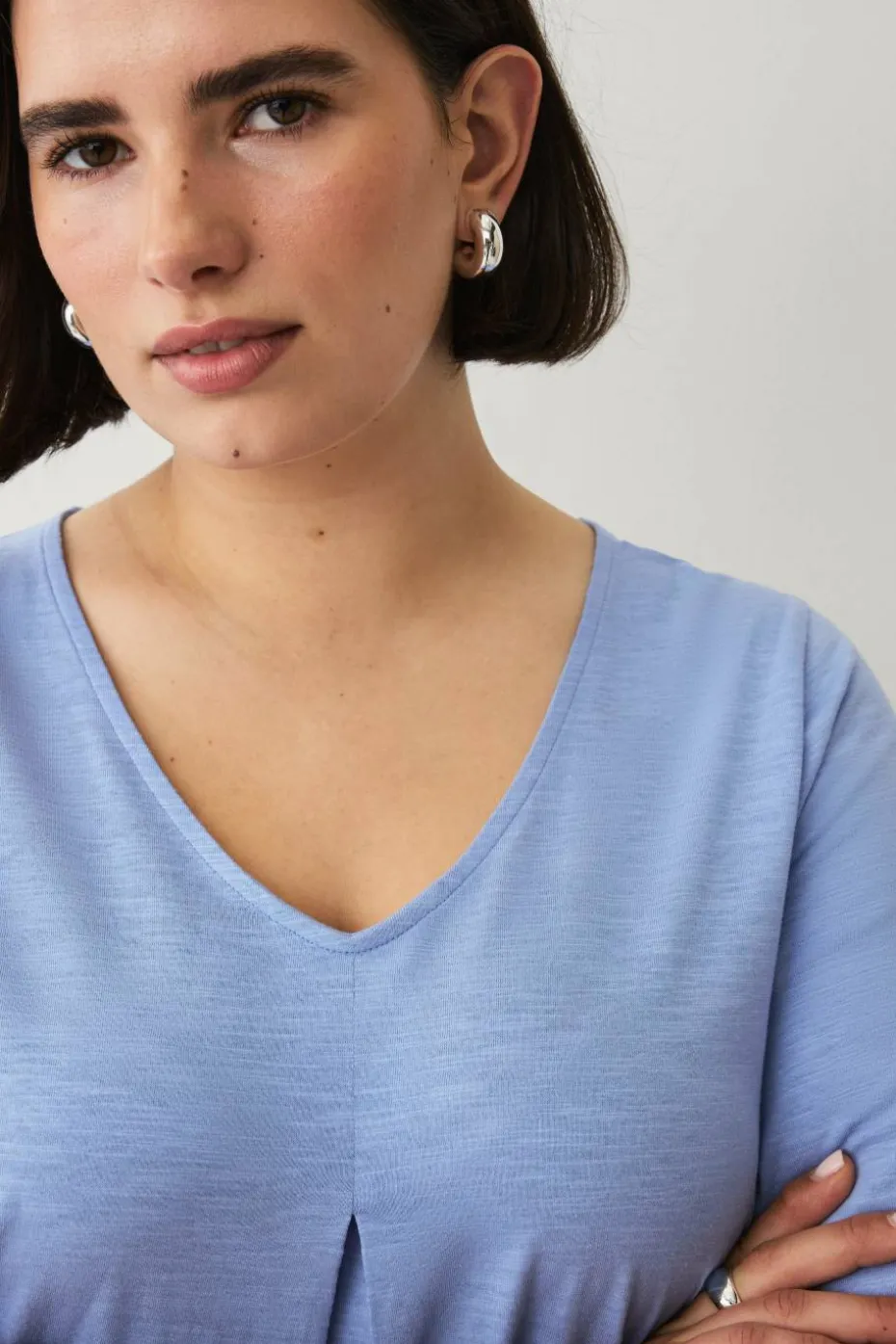 Ellos Plus collection Tunika med v-hals