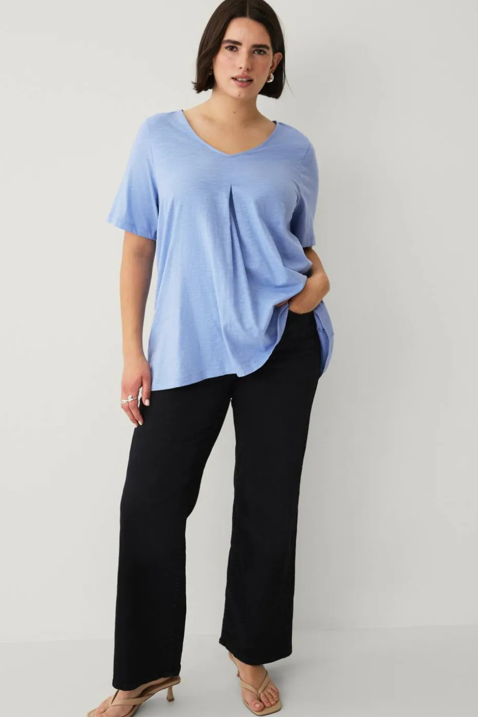 Ellos Plus collection Tunika med v-hals