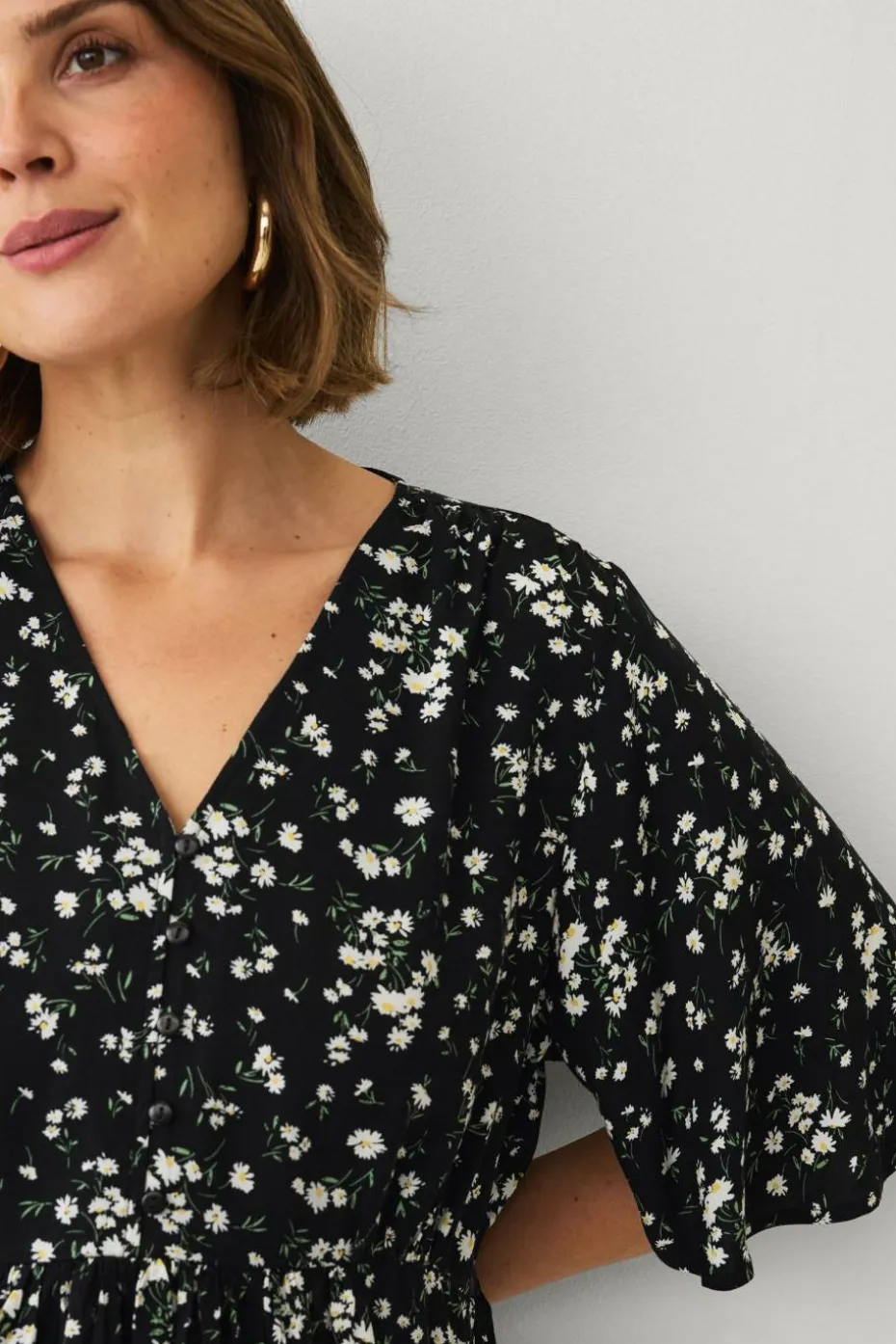Ellos Plus collection Tunika med V-hals