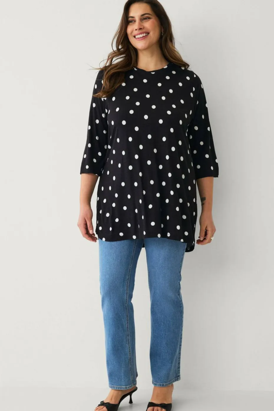 Ellos Plus collection Tunika med ermer 3/4 lang