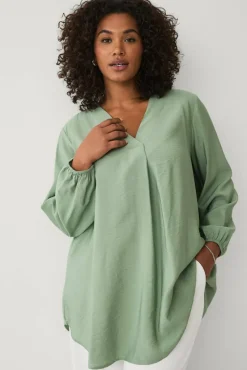 Ellos Plus collection Tunika med plissé detalj