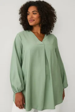 Ellos Plus collection Tunika med plissé detalj