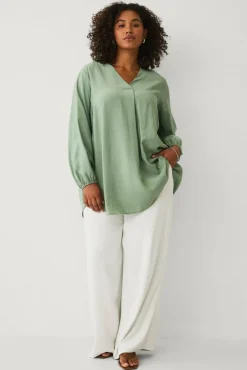 Ellos Plus collection Tunika med plissé detalj