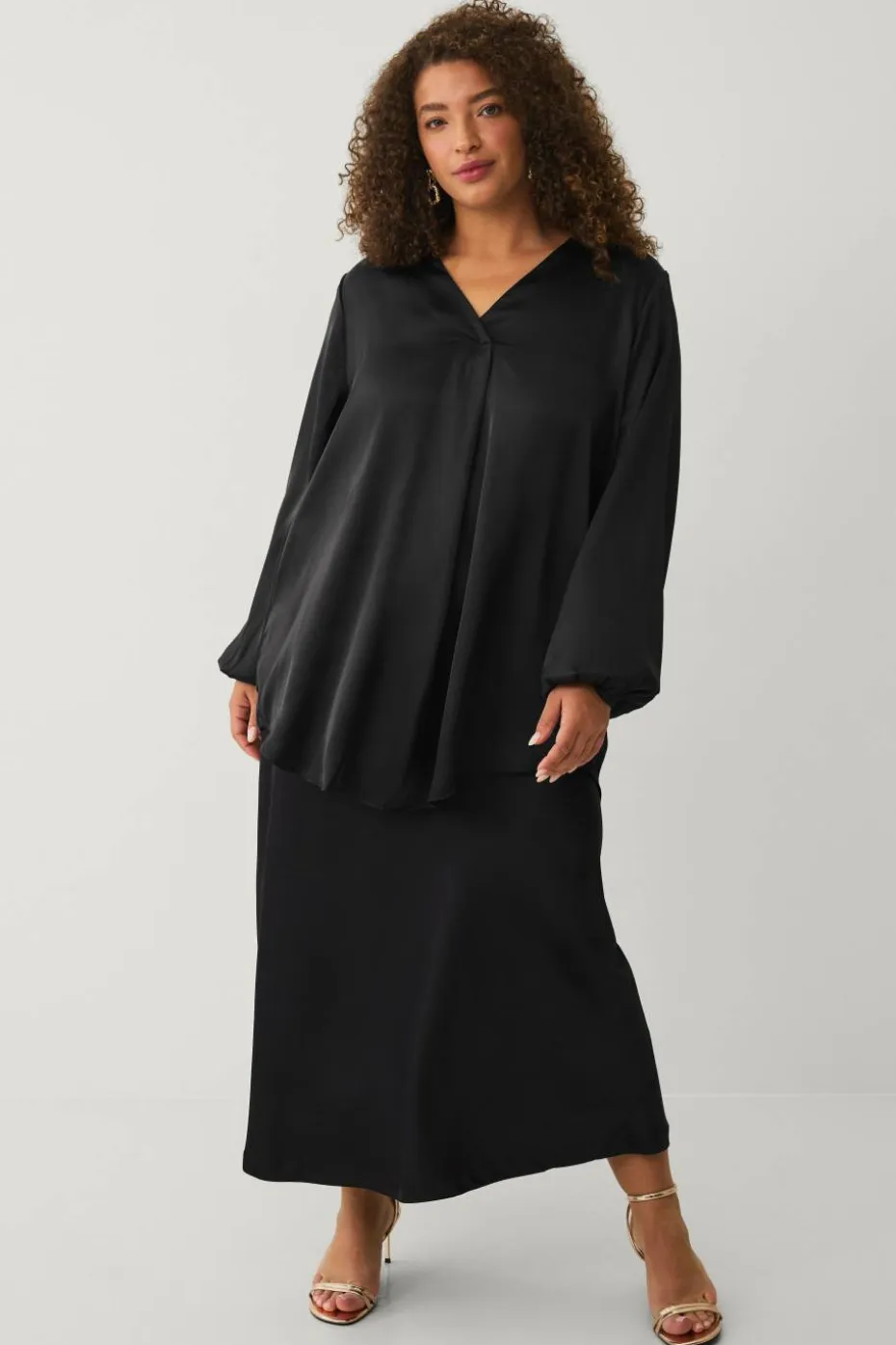 Ellos Plus collection Tunika med v-hals