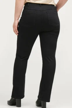 Ellos Plus collection Utsvingte stretchjeans med høy midje