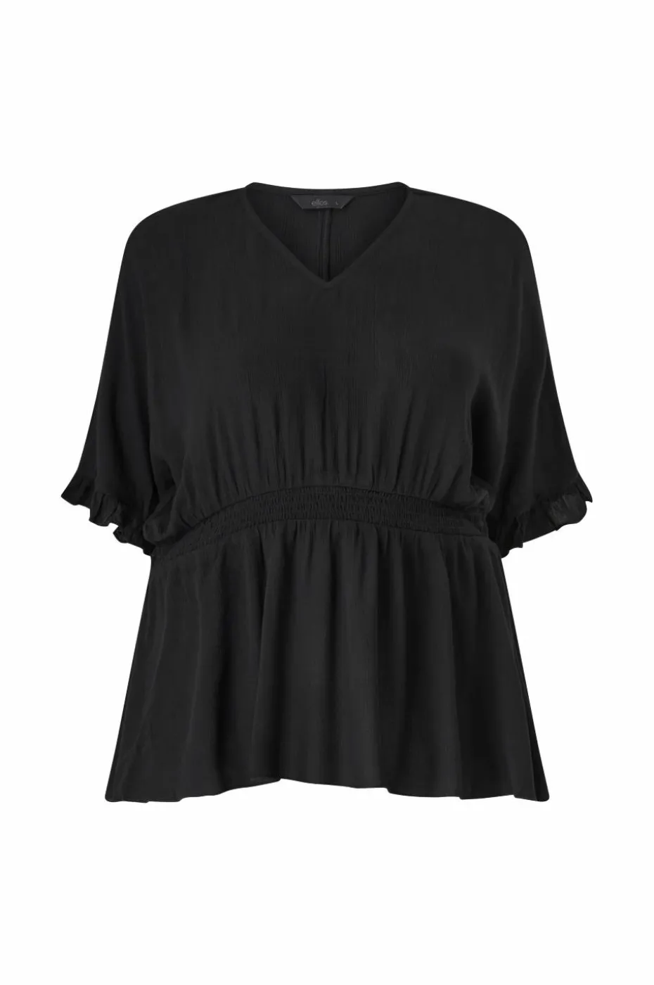 Ellos Plus collection Vevd tunika med v-hals