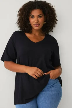 Ellos Plus collection V-formet topp