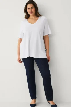 Ellos Plus collection V-formet topp