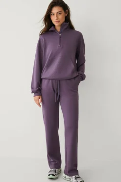 Ellos STUDIO Collegegenser Tech Sweat Halfzip