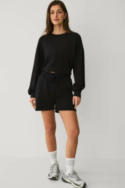 Ellos STUDIO Collegegenser Tech Sweat Crewneck