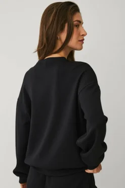 Ellos STUDIO Collegegenser Tech Sweat Crewneck