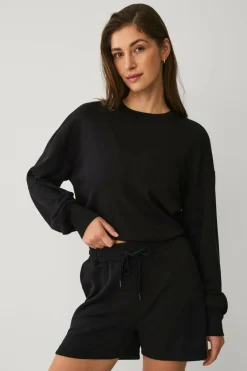 Ellos STUDIO Collegegenser Tech Sweat Crewneck