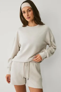 Ellos STUDIO Collegegenser Tech Sweat Crewneck