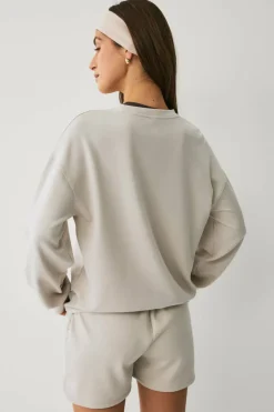 Ellos STUDIO Collegegenser Tech Sweat Crewneck
