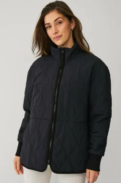 Ellos STUDIO Jakke Oversized Quilted Padded Jacket