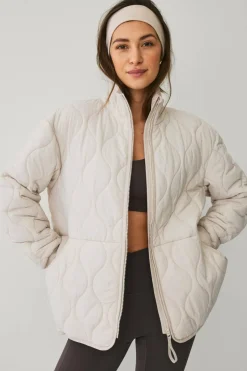 Ellos STUDIO Jakke Oversized Quilted Padded Jacket