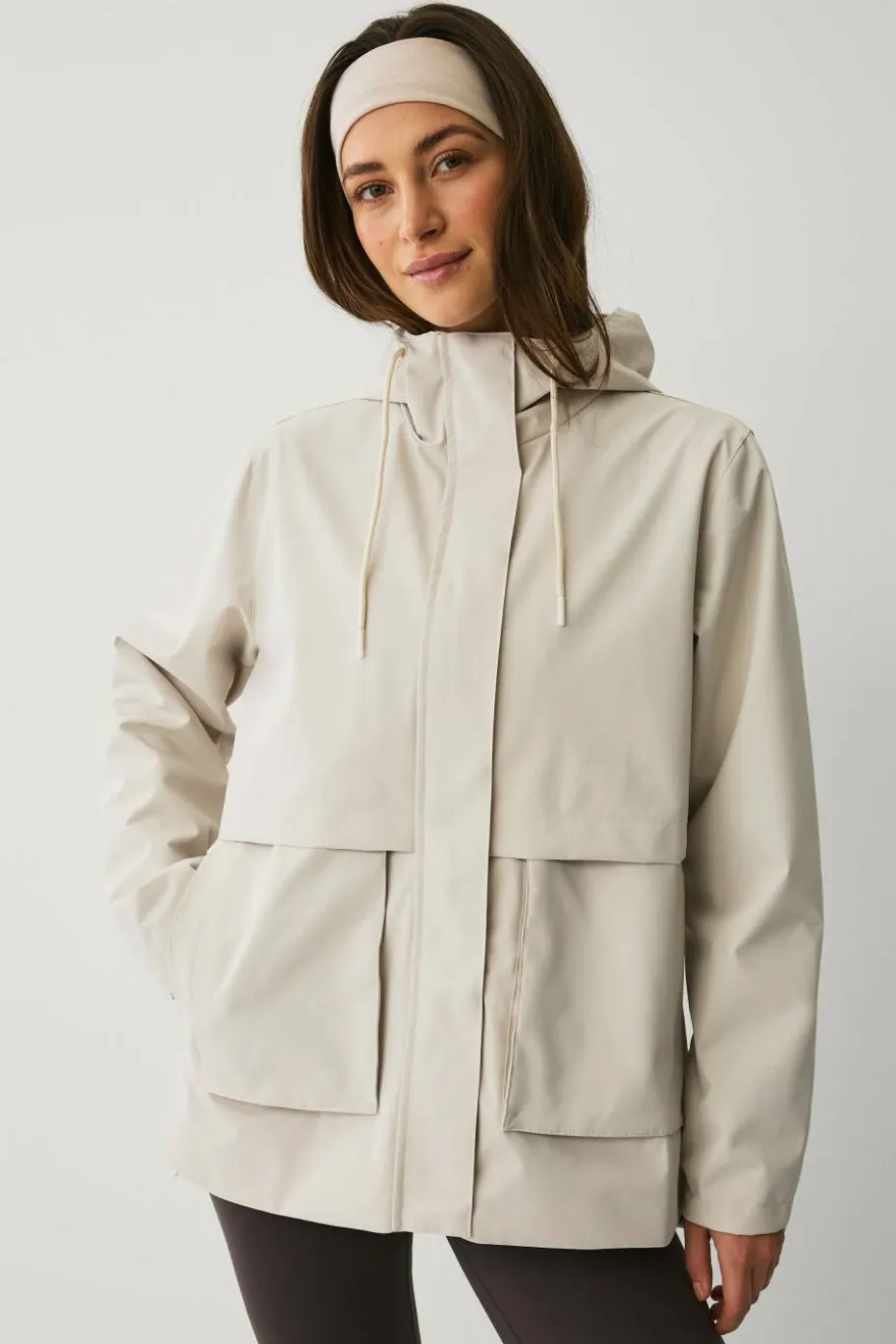 Ellos STUDIO Jakke WR Short Jacket W Hood