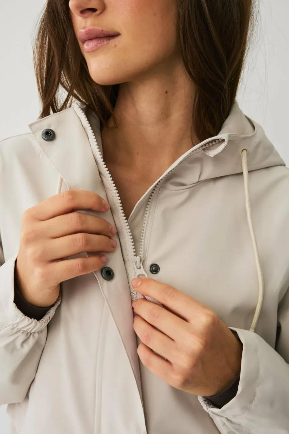 Ellos STUDIO Jakke WR Short Jacket W Hood