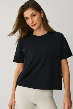Ellos STUDIO Trenings t-skjorte Boyfriend Tee Cropped