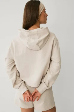Ellos STUDIO Treningshettegenser Oversized Cropped Sweat Hoodie