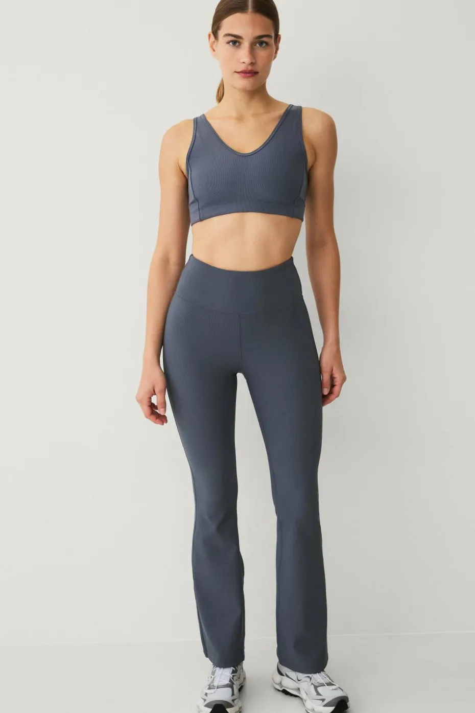 Ellos STUDIO Treningstights Flare Structure Tights