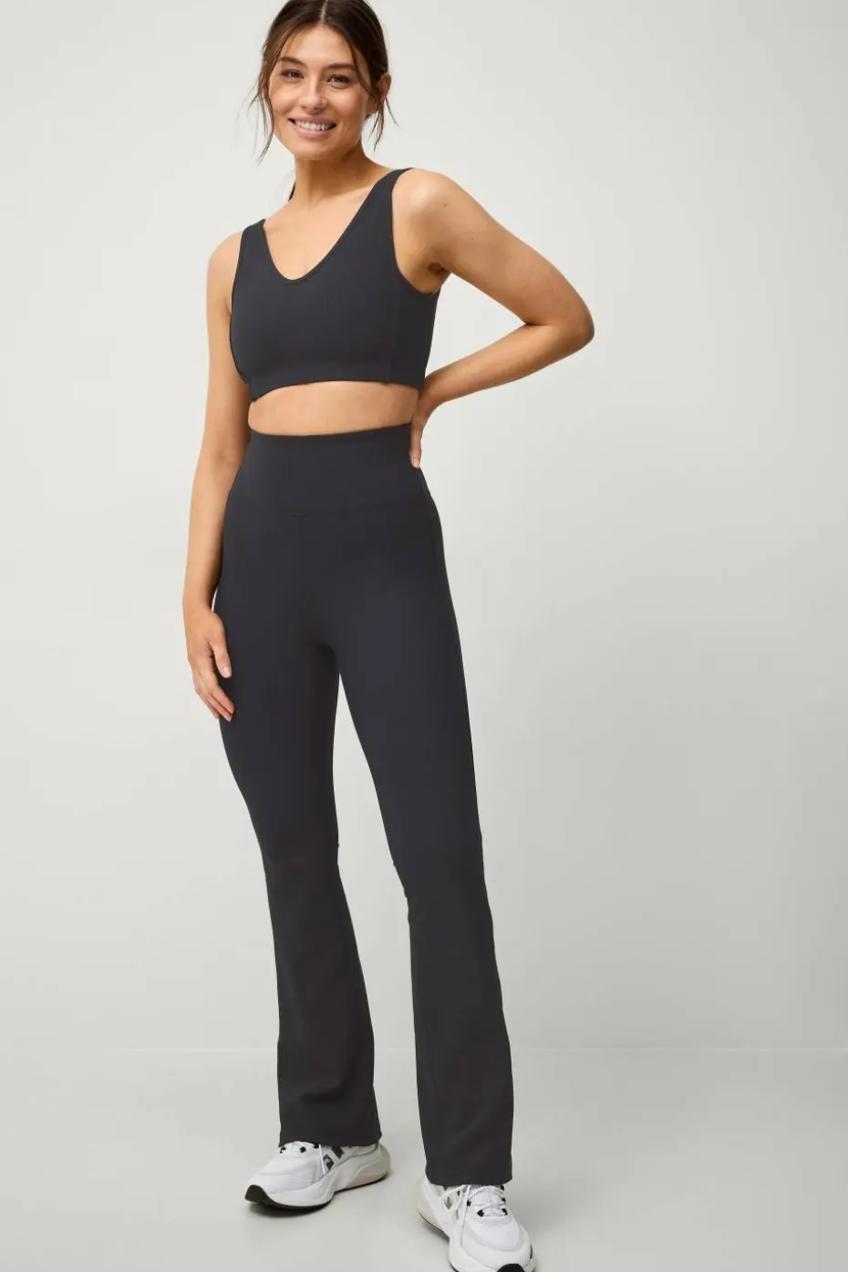 Ellos STUDIO Treningstights Flare Structure Tights