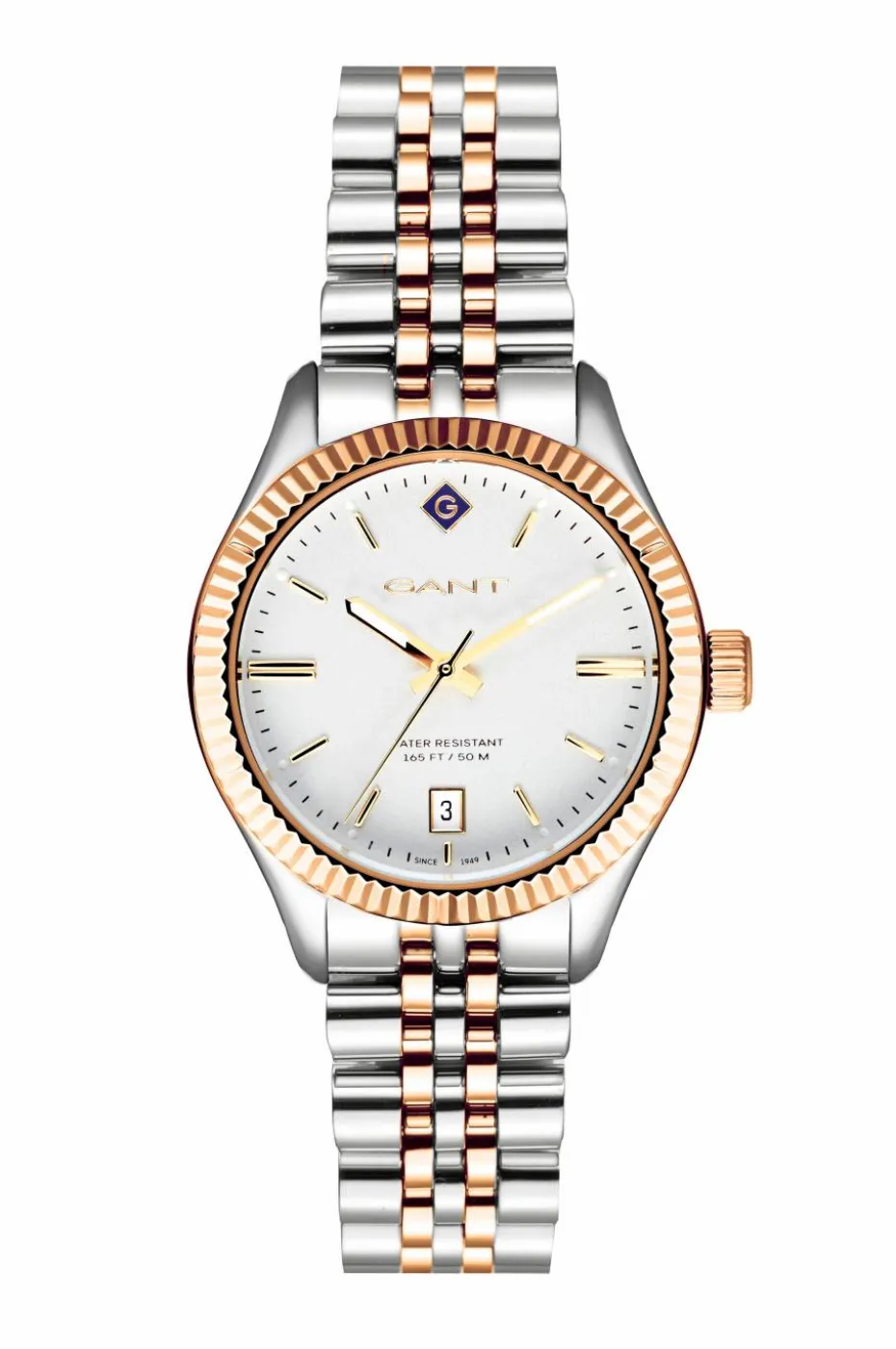 Gant Sussex BCG White/Gold and steel