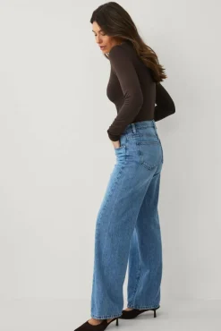 Gina Tricot Jeans Low Wide