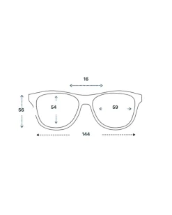 GLAS Eyewear Solbrille Billie Sunglasses