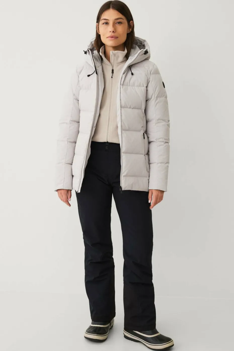 Áhkká Dun jakke Down Jacket w Hood