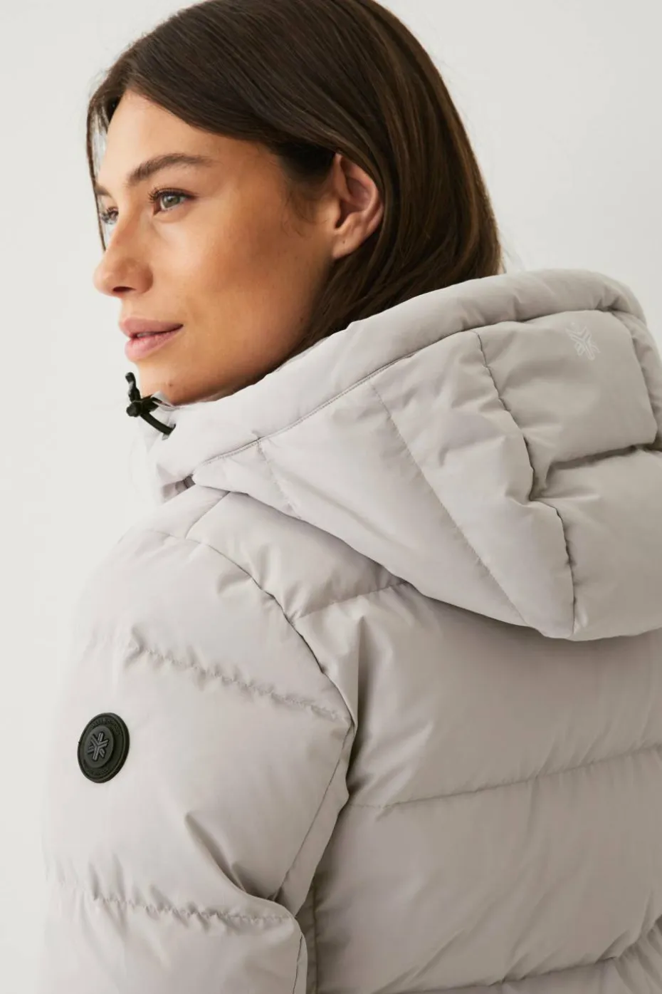 Áhkká Dun jakke Down Jacket w Hood