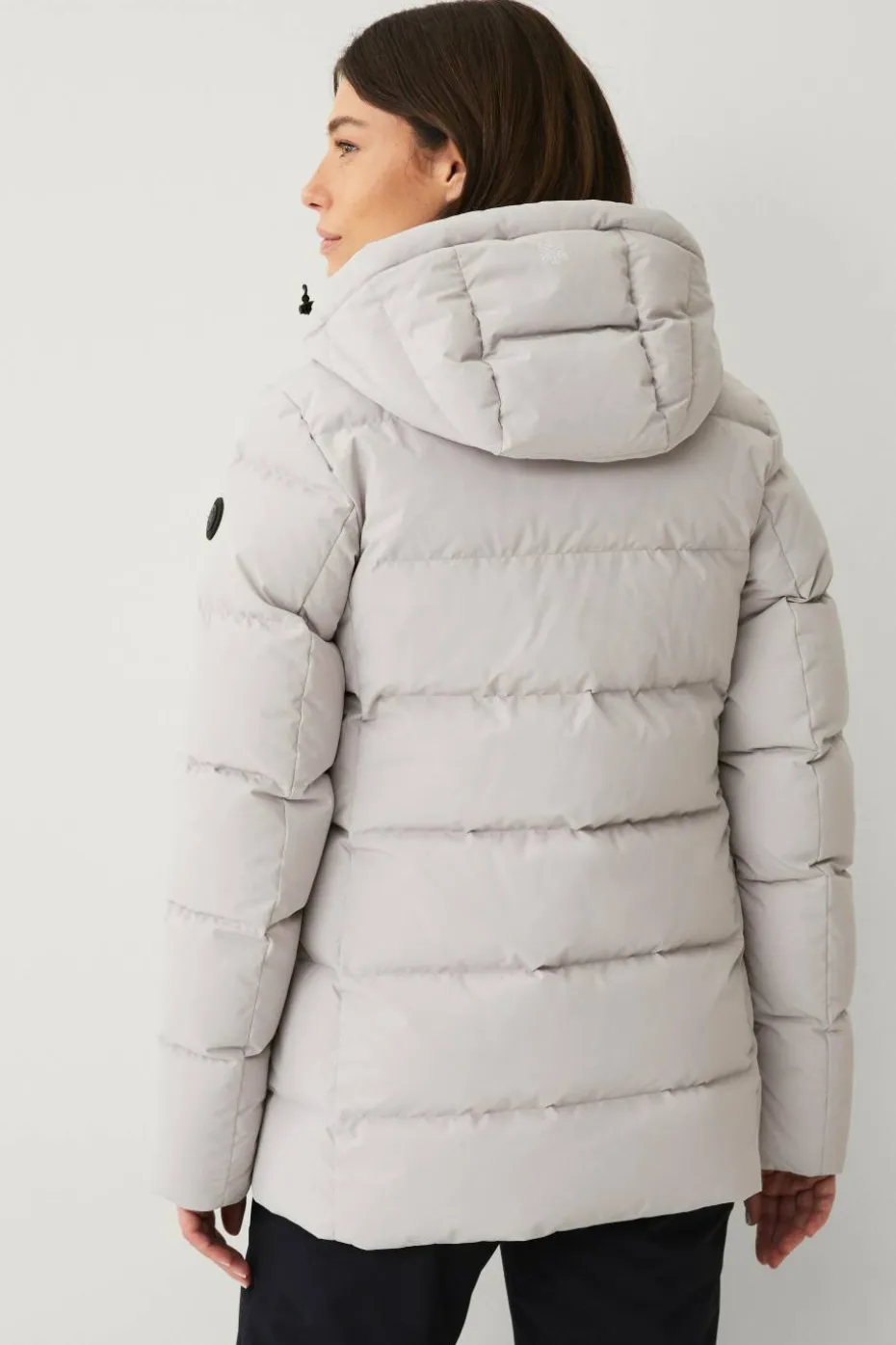 Áhkká Dun jakke Down Jacket w Hood