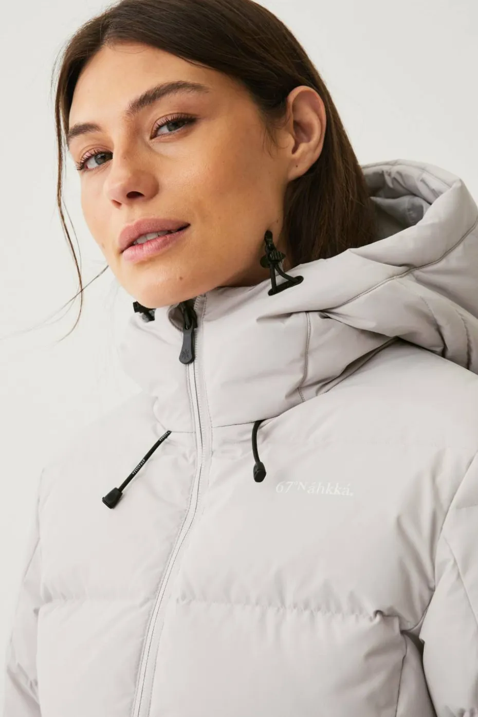 Áhkká Dun jakke Down Jacket w Hood