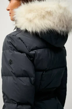 Áhkká Dunfrakk Gold Mid Down Coat Matte