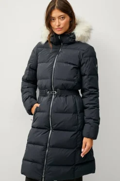 Áhkká Dunfrakk Gold Mid Down Coat Matte
