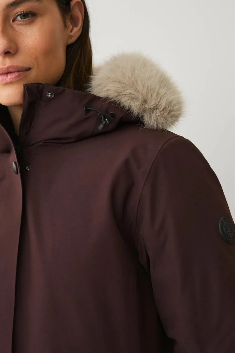 Áhkká Dunparkas Down Parka Polar W