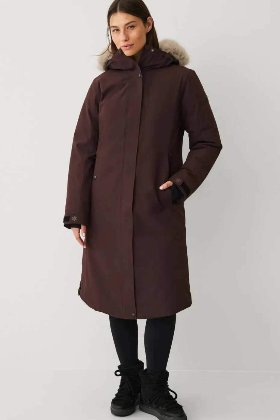 Áhkká Dunparkas Down Parka Polar W