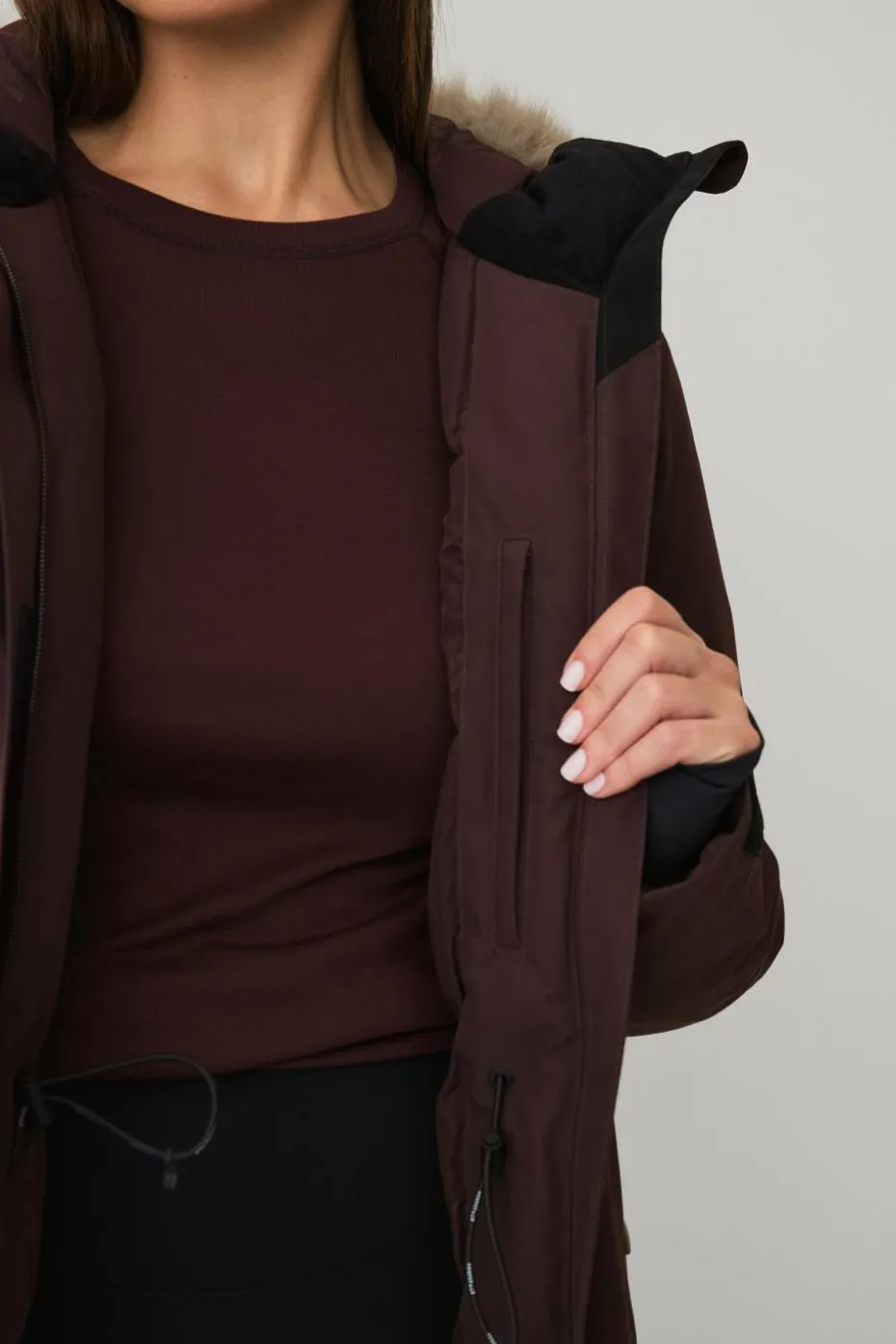 Áhkká Dunparkas Down Parka Polar W