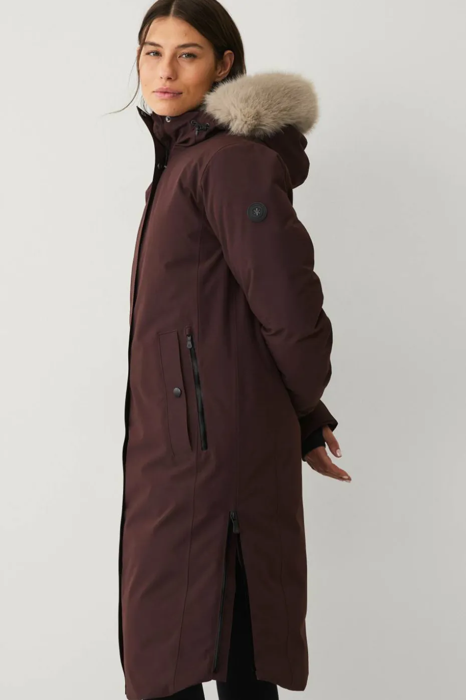 Áhkká Dunparkas Down Parka Polar W
